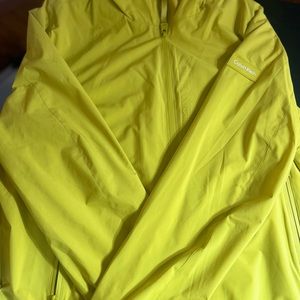Calvin Klein Neon yellow hooded jacket